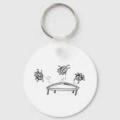 Bouncing Mathberries Sleutelhanger (Voorkant)