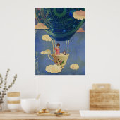 Bouncing off Clouds Poster (Keuken)