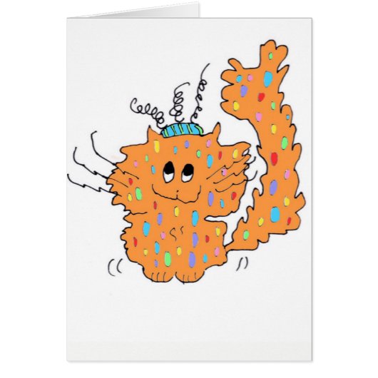 Bouncy-briefkaart (Voorkant)