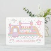 Bouncy Castle Invitation Anniversaire (Debout devant)