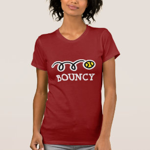 Bouncy tennis T shirt voor vrouwen