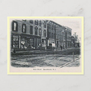 Bound Brook, Vintage van New Jersey Briefkaart