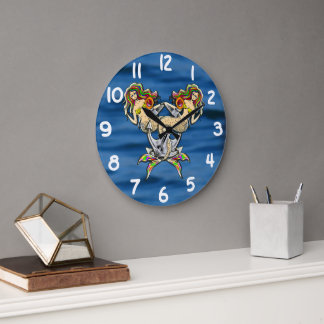Bound Mermaids - Nautical Design for Ocean Lovers Grote Klok