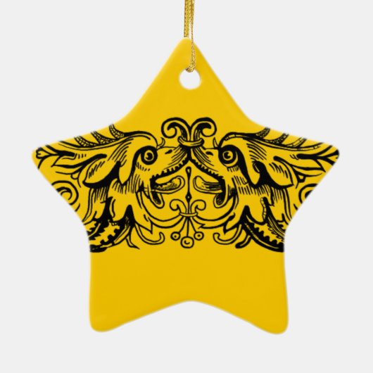 Bound Monsters Star Ornament (Achterkant)