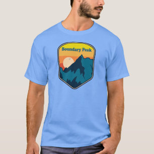 Boundary Peak Nevada Zonsopgang T-shirt