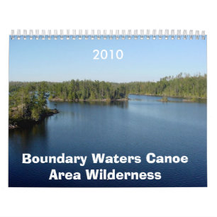 Boundary Waters Canoe Area Wilderness 2010 Calenda Kalender