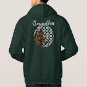 Boundless Horse Hoodie – Alhambra Geometric Art Ba (Achterkant)