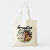 Boundless Horse Tote – Alhambra Geometric Art Bag (Dos)