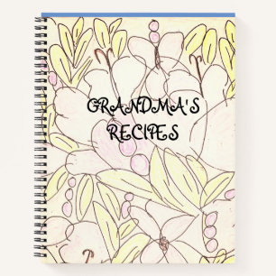 Bounful Blossom Grandma's Recipes Notitieboek
