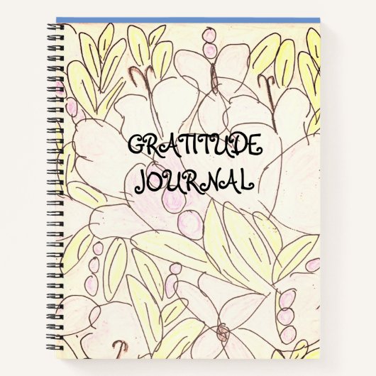 Bounful Blossom Gratitude Journal Notitieboek (Voorkant)