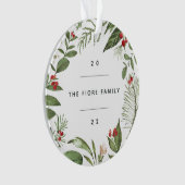 Bounful Botanical | Persoonlijke foto Ornament (voorkant)