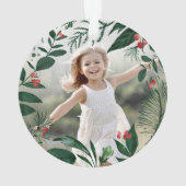 Bounful Botanical | Persoonlijke foto Ornament (achterkant)