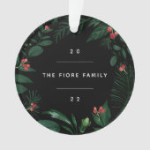 Bounful Botanical | Persoonlijke foto Ornament (voorkant)