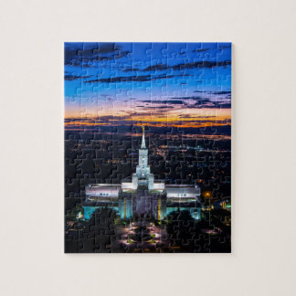 Bounful Lds Mormon Temple Sunset Legpuzzel