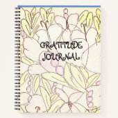 Bountiful Blossoms Gratitude Journal (Devant)