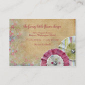 Bountiful Chubby Cartes de visite (Dos)