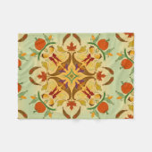 Bountiful Harvest Radial Art Fleece Deken (Voorkant (Horizontaal))