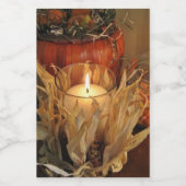 ***BOUNTIFULE HARVEST & THANKSGIVING** VOEDSELCONTAINER ETIKET (Enkel label)