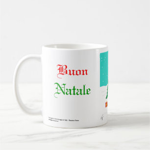 Bouon Natale Christmas Tree mug