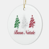 Bouon Natale Tri couleur ornement de Noël (Gauche)