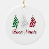 Bouon Natale Tri couleur ornement de Noël (Dos)