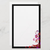 Bouquet Abstrait papeterie Goth (Devant / Derrière)