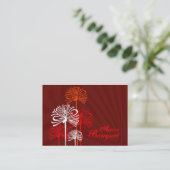 Bouquet asiatique Chubby Cartes de visite (Debout devant)