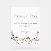 Bouquet bar de fleurs (Recto)