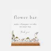 Bouquet bar de fleurs (Recto)
