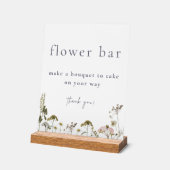 Bouquet bar de fleurs (Angle)