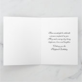 Bouquet Birdhouse - Carte Anniversaire (Intérieur)