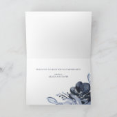 Bouquet bleu | Aquarelle Merci Floral (Intérieur)