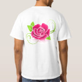 Bouquet Bloom T-Shirt Design" (Dos)