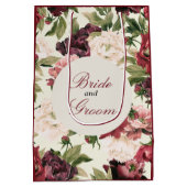 Bouquet Bourgogne & Brousse Peony Favoriser le sac (Dos)