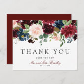 Bouquet Bourgogne | MERCI (Devant / Derrière)