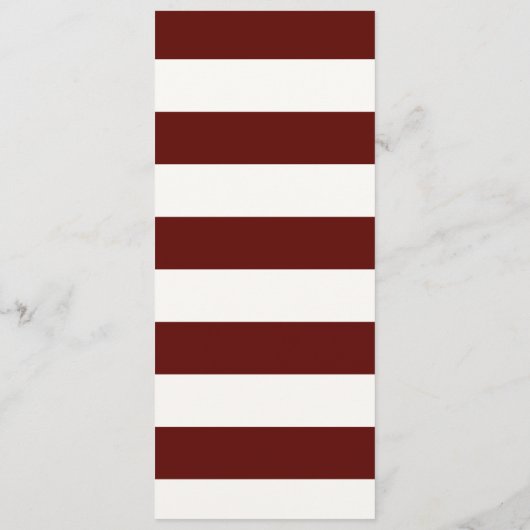 Bouquet Bourgogne | Programme de mariage floral (Dos)