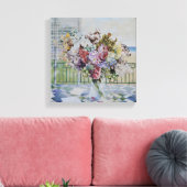Bouquet Canvas Afdruk (Insitu (Woonkamer))