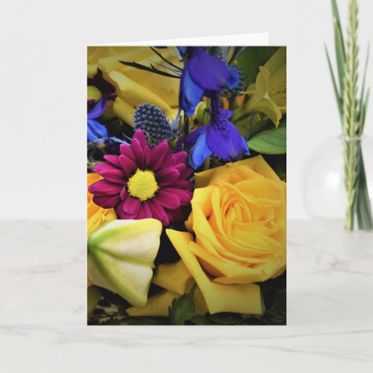 Bouquet, carte (Devant)