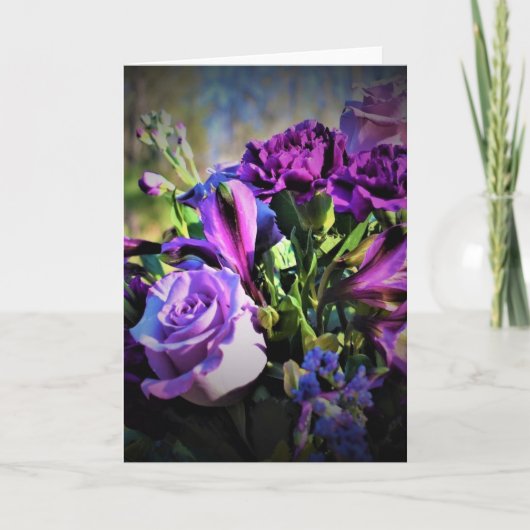 Bouquet, carte (Devant)