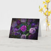 Bouquet, carte (Fleur jaune)