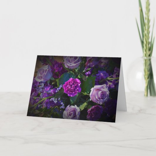 Bouquet, carte (Devant)