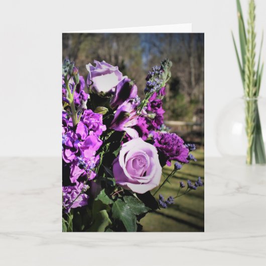 Bouquet, carte (Devant)