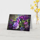 Bouquet, carte (Fleur jaune)