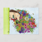Bouquet carte postale de Nicole Janes (Devant)