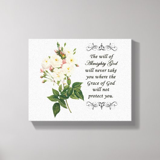 Bouquet de Belle toile de Roses Blanches (Recto)