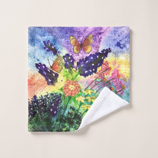 Bouquet de Bluebonnet (Gant de toilette)