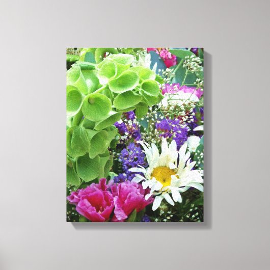 Bouquet de cloches d'Irlande Photo sur toile (Recto)