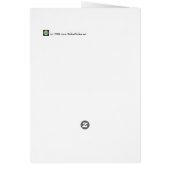 Bouquet de fleur avec les pétales lâches (carte) (Dos)