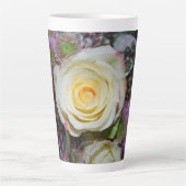 bouquet de fleur tasse en latte (Devant)