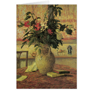 Bouquet de fleurs à la fenêtre par Maxine Maufra